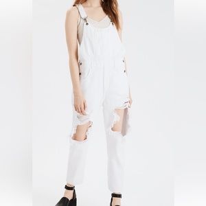 NWT American eagle overalls